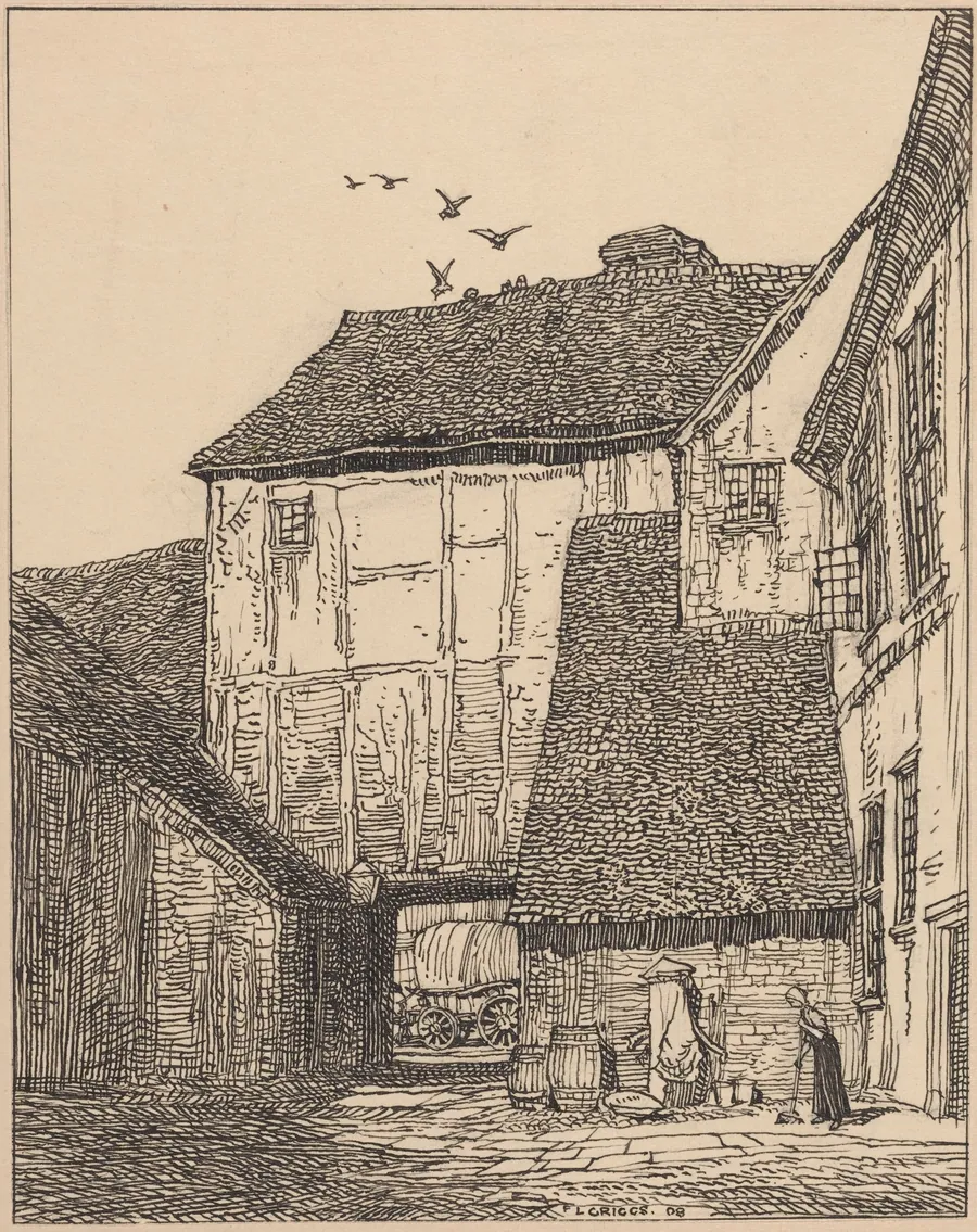 The George Inn, Beaconsfield by F. L. Griggs
