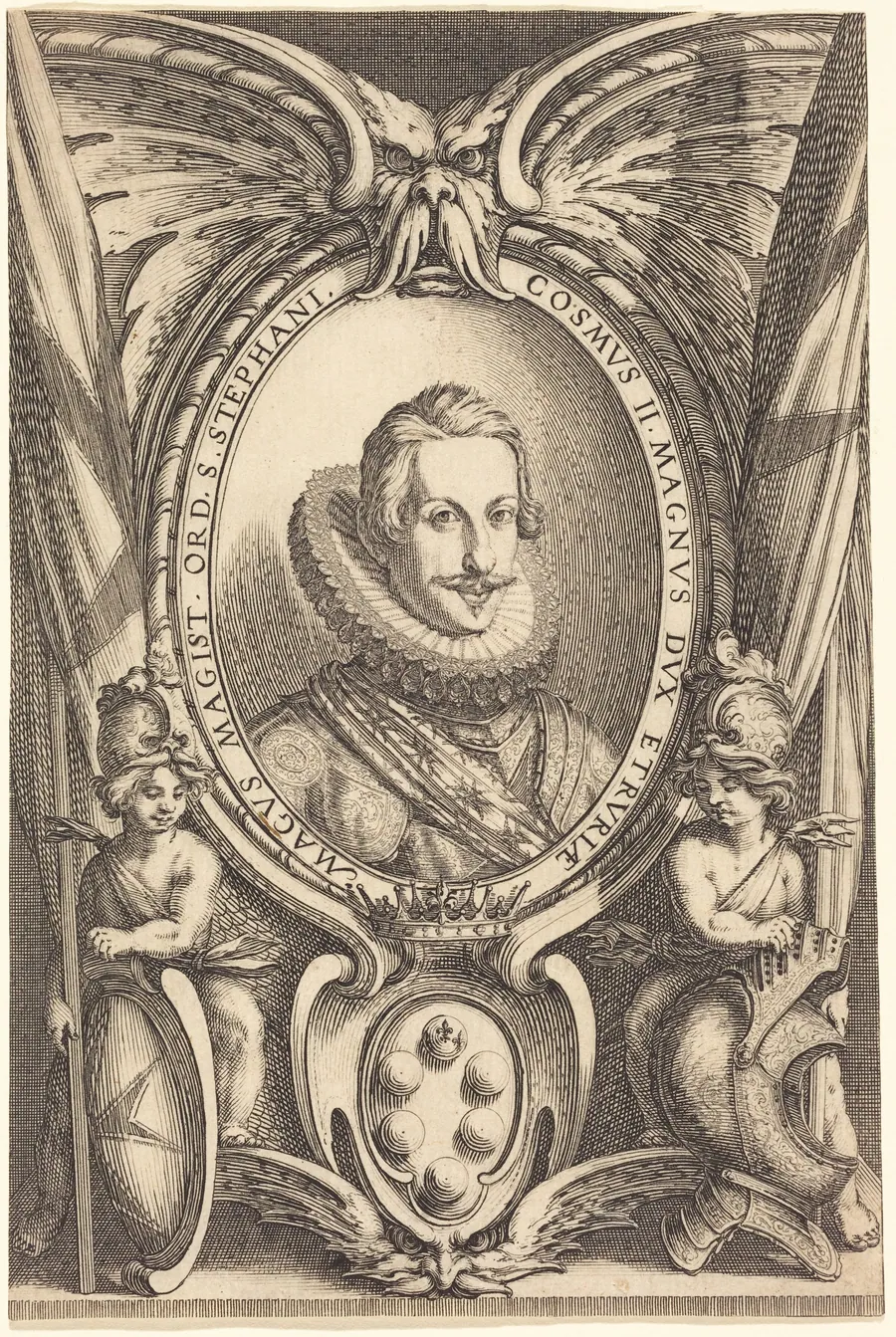 Cosimo II de' Medici, Grand Duke of Tuscany by Jacques Callot
