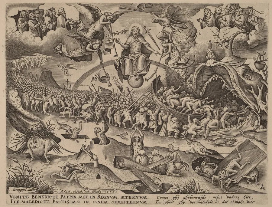 The Last Judgment by Pieter van der Heyden