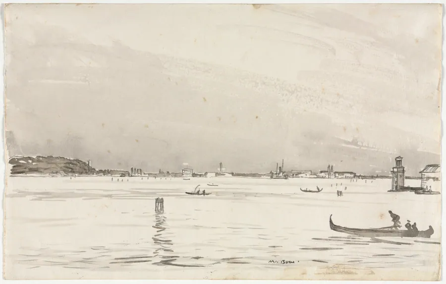 Lagoon, Venice by Muirhead Bone