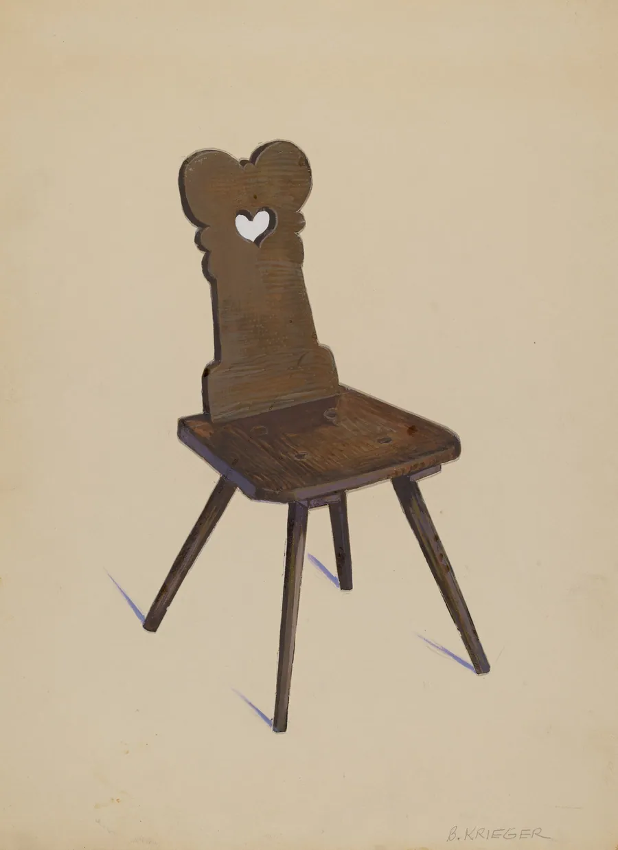 Side Chair by Bernard Krieger