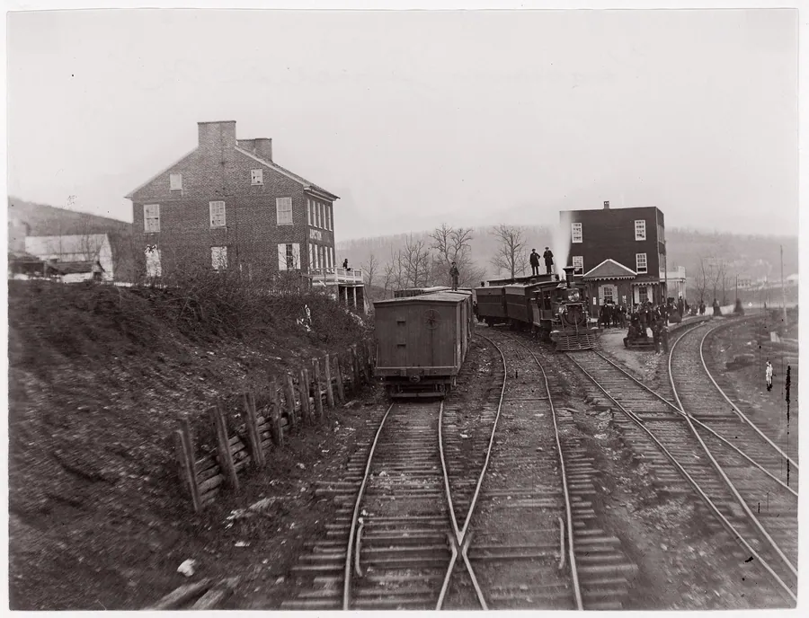 Hanover Junction, Pennsylvania by Mathew B. Brady