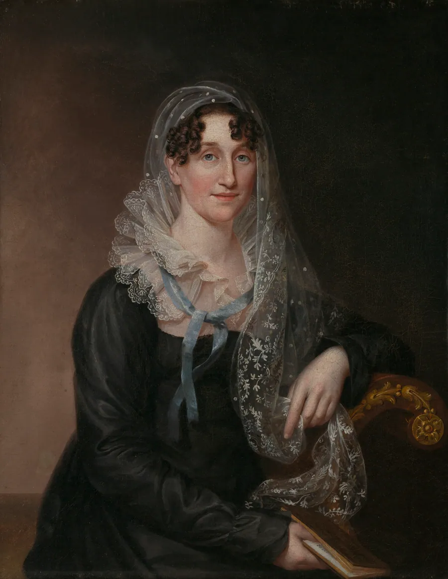 Portrait of a Lady by James Peale, born Chestertown, MD 1749-died Philadelphia, PA 1831