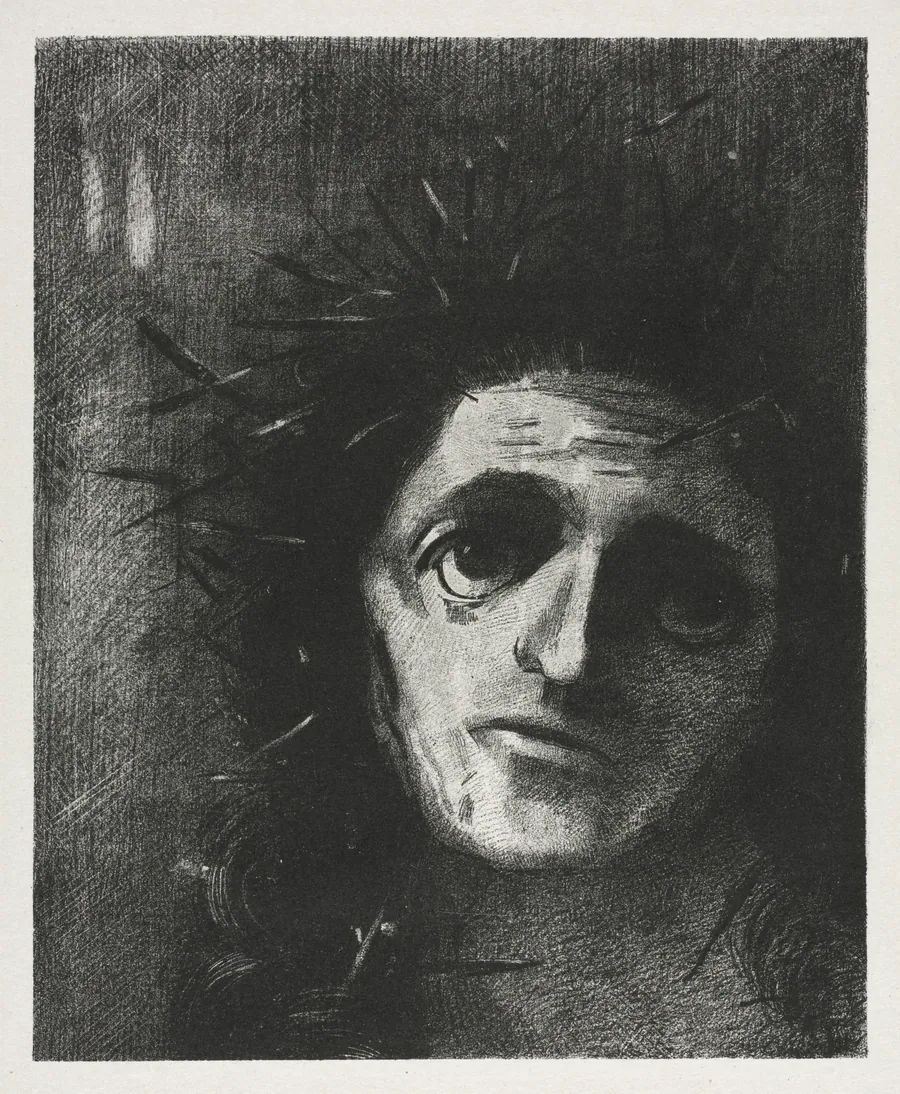 Christ by Odilon Redon