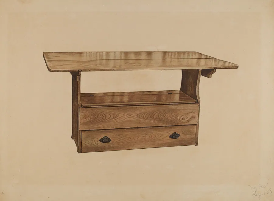 Seat Table by Paul Poffinbarger