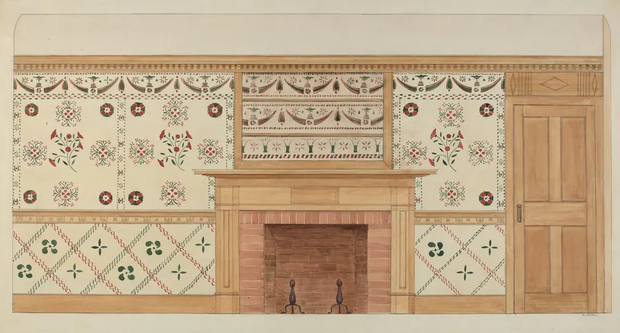Stencilled Ballroom by Ray Holden