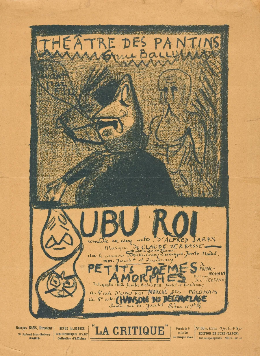 Ubu Roi; Petits Poèmes amorphes by Alfred Jarry