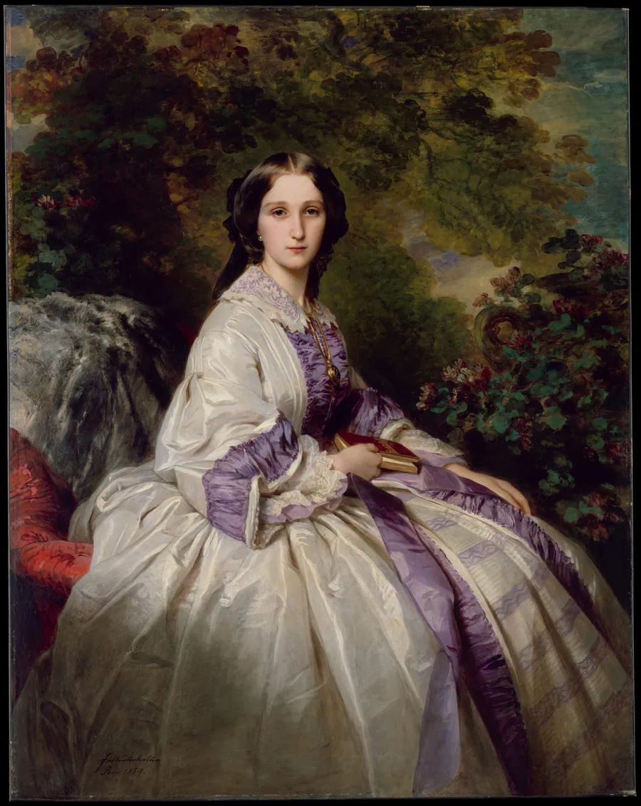 Countess Alexander Nikolaevitch Lamsdorff (Maria Ivanovna Beck, 1835–1866) by Franz Xaver Winterhalter