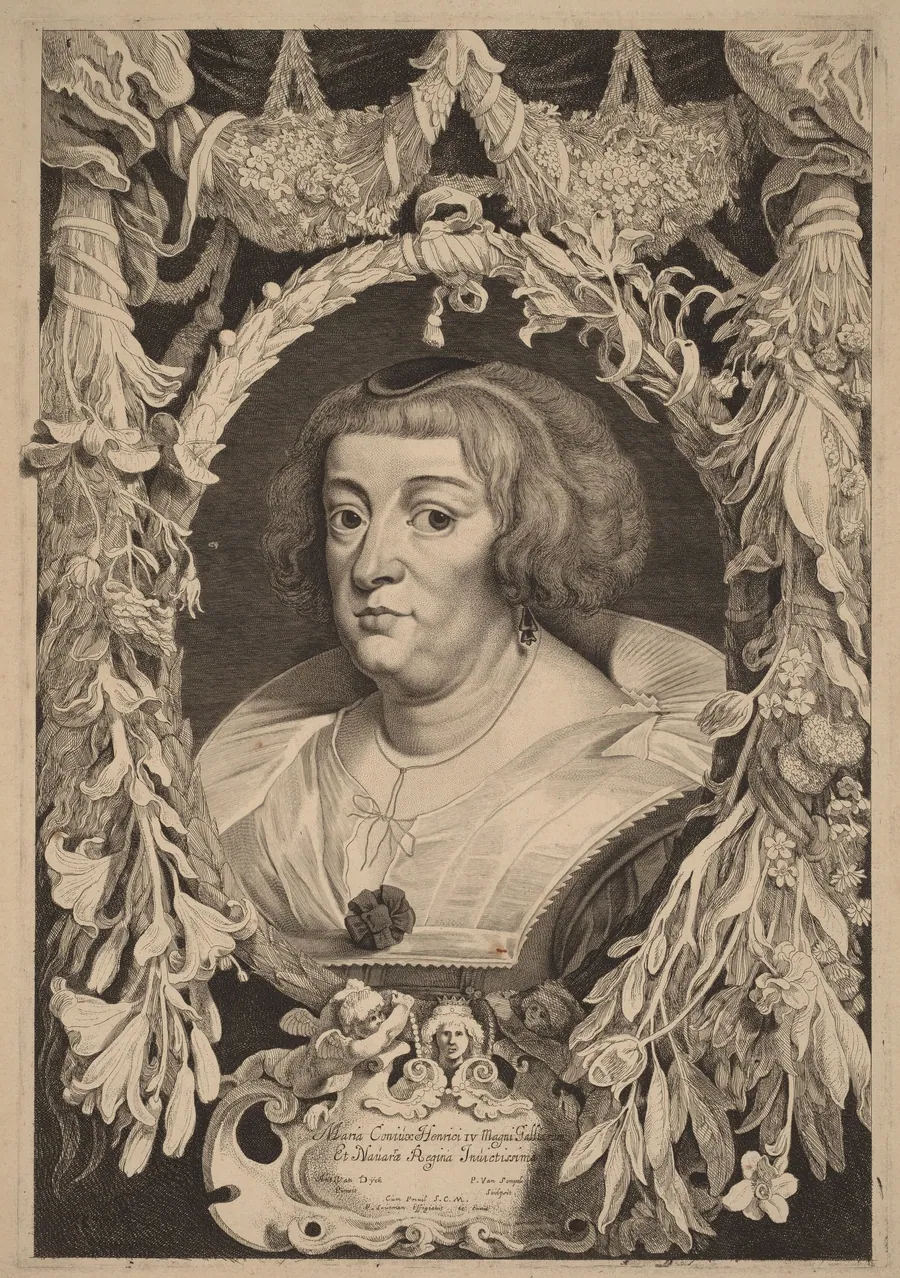 Marie de Medici by Pieter Claesz Soutman