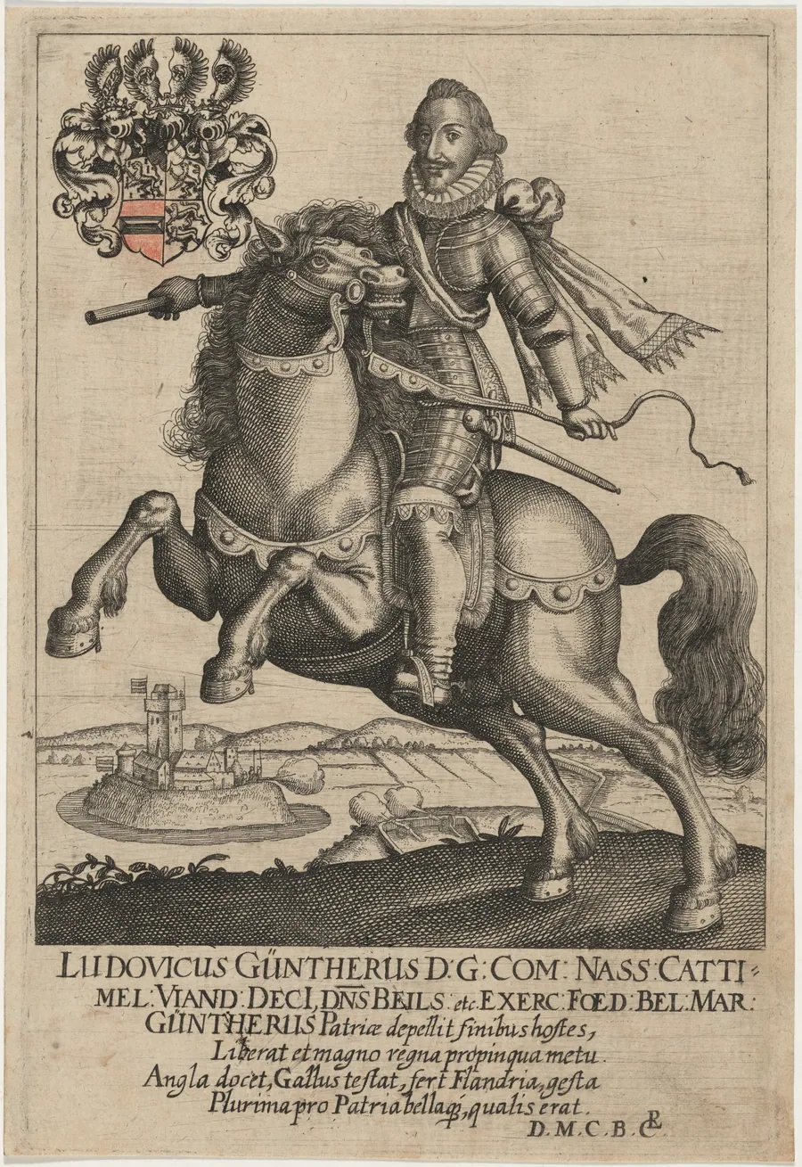 Ludovick Guntherus of Nassau by Unknown 19th Century