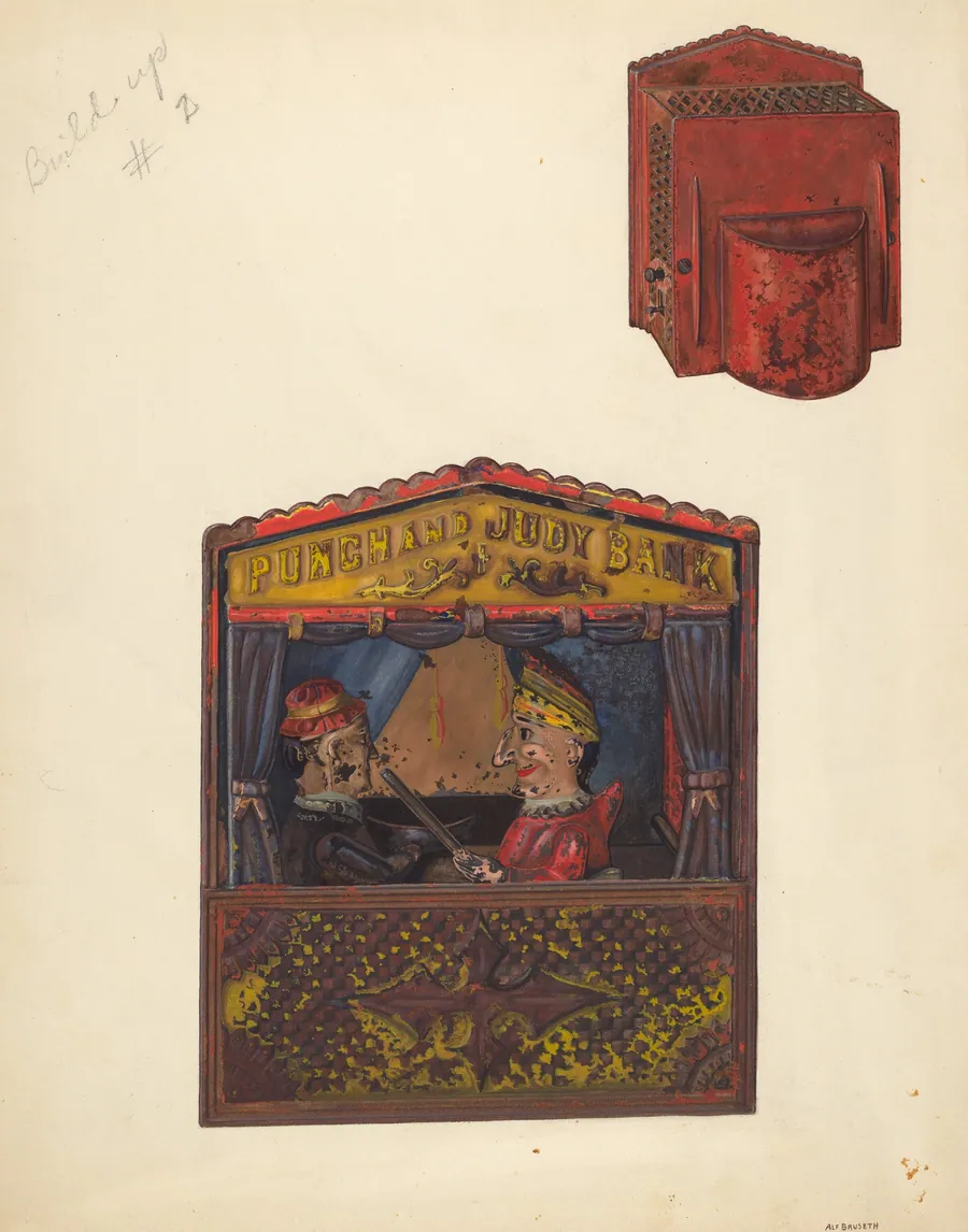 Punch and Judy Bank by Alf Bruseth