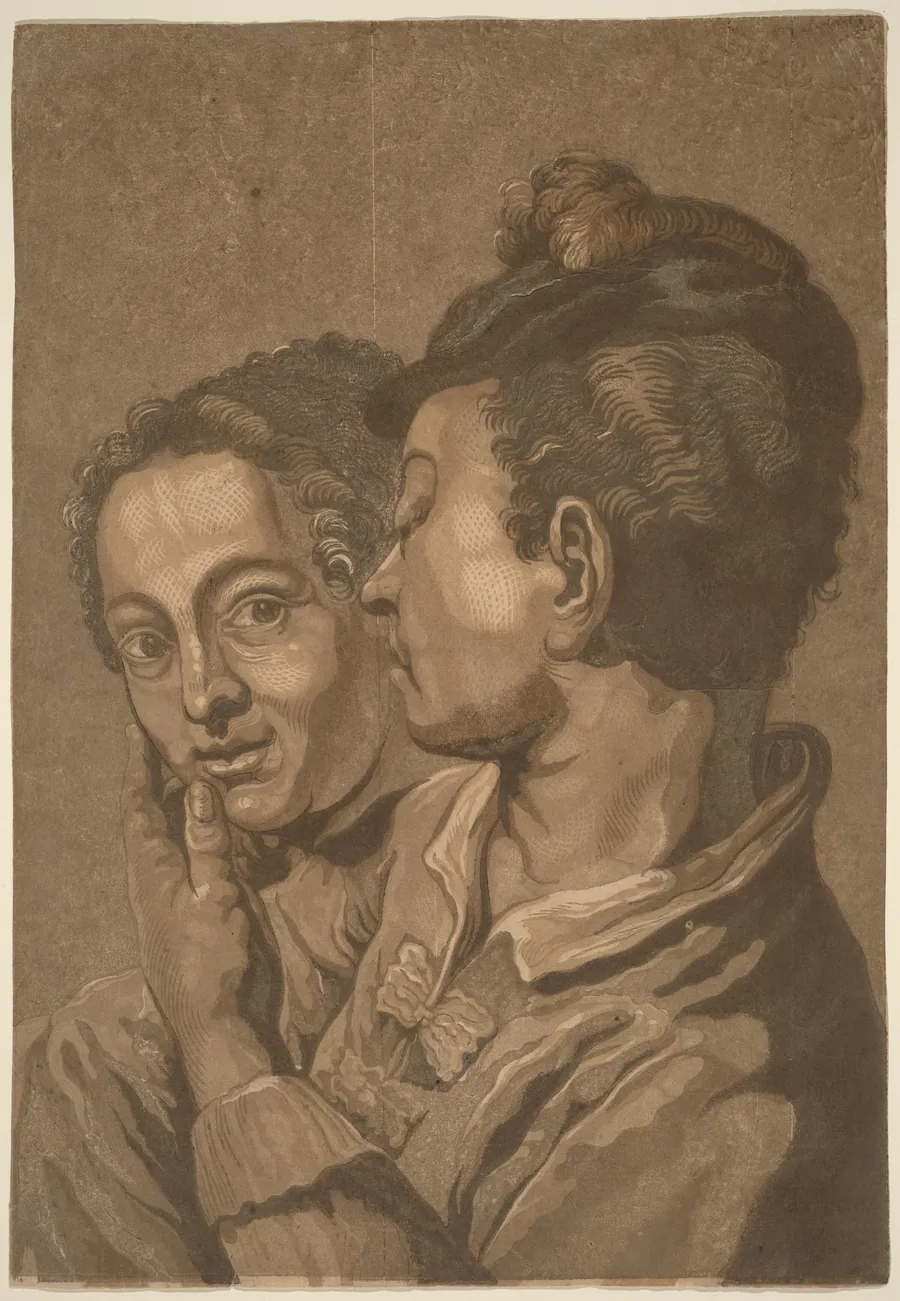 Two Lovers by John Baptist Jackson