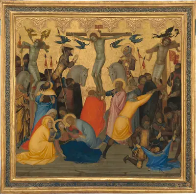 Scenes from the Passion of Christ: The Crucifixion [middle panel]