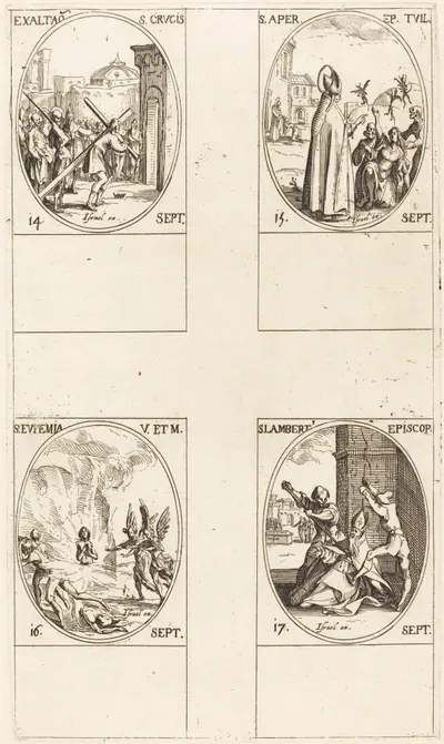 Exaltation of the Holy Cross; St. Aper; St. Euphemia; St. Lambert