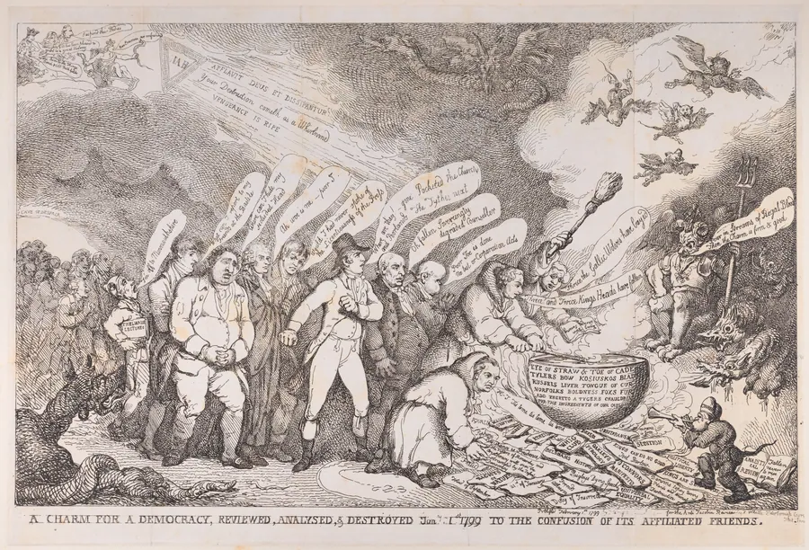 A Charm for a Democracy, Reviewed, Analysed, & Destroyed Jan 1 1799 to the Confusion of its Affiliated Friends by Charles James Fox