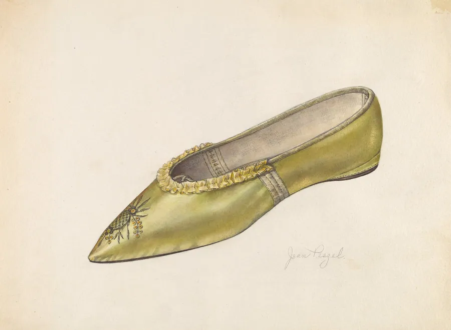Woman's Slipper by Jean Peszel