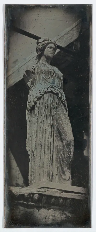 Caryatid, Erechtheion, Athens (56. Athènes. Caryatides. Erecht.)