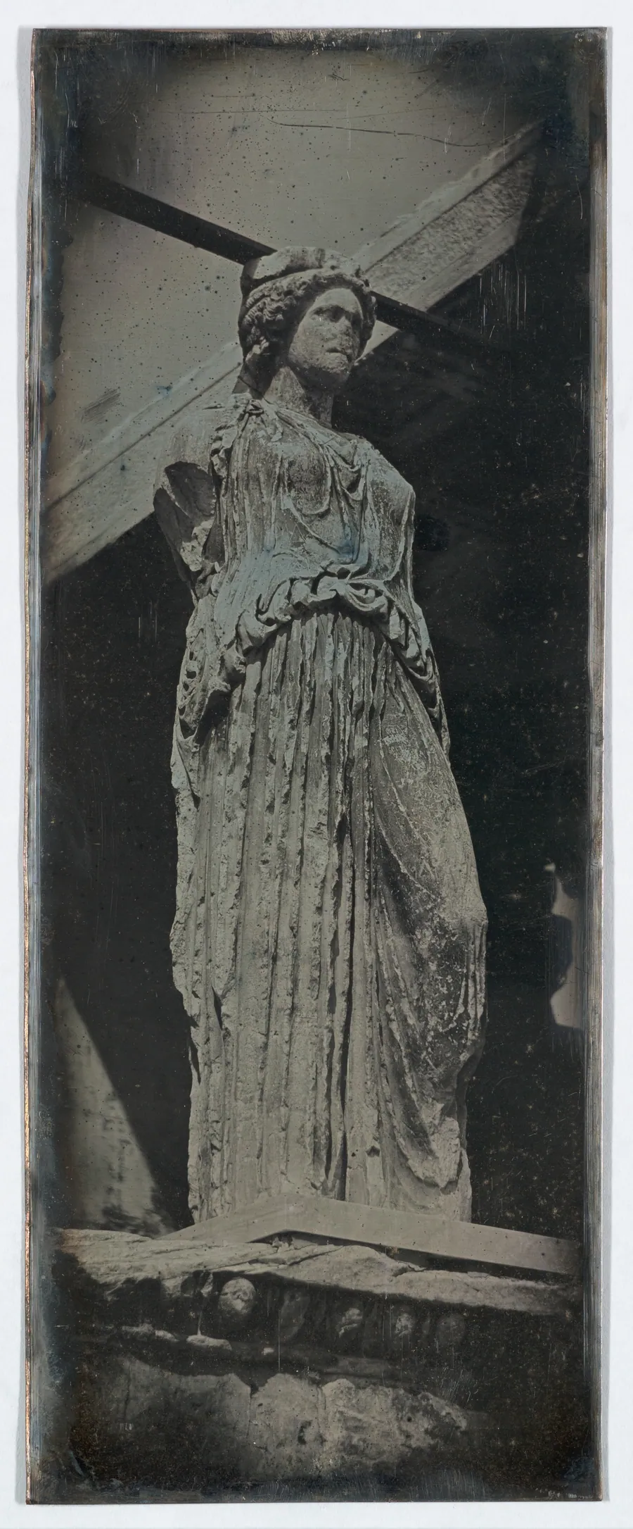 Caryatid, Erechtheion, Athens (56. Athènes. Caryatides. Erecht.) by Joseph-Philibert Girault de Prangey