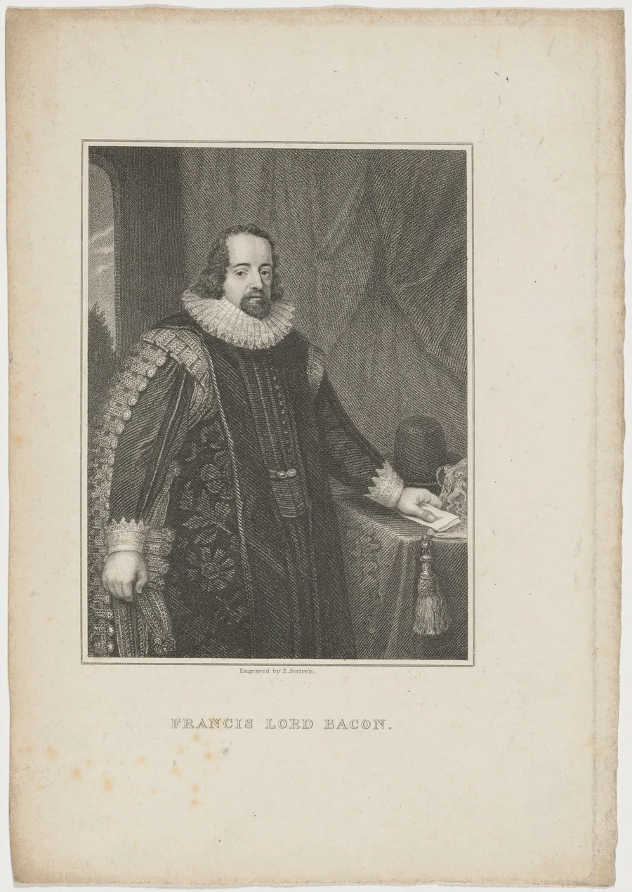 Francis, Lord Bacon by Edward Scriven