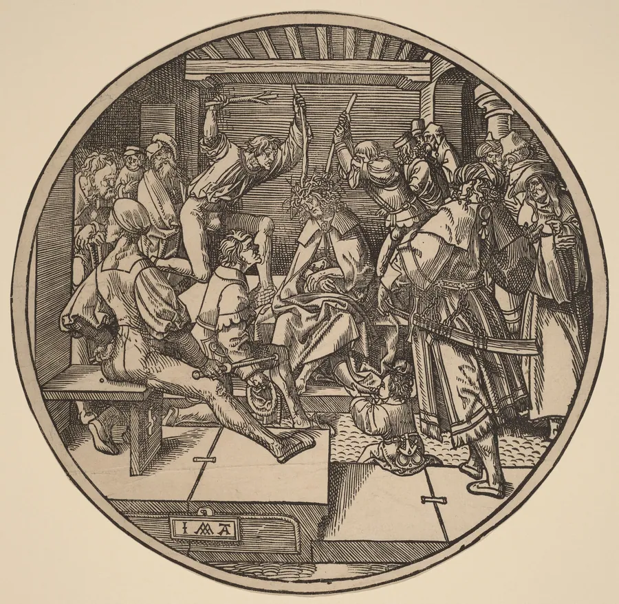 Christ Crowned with Thorns by Jacob Cornelisz van Oostsanen