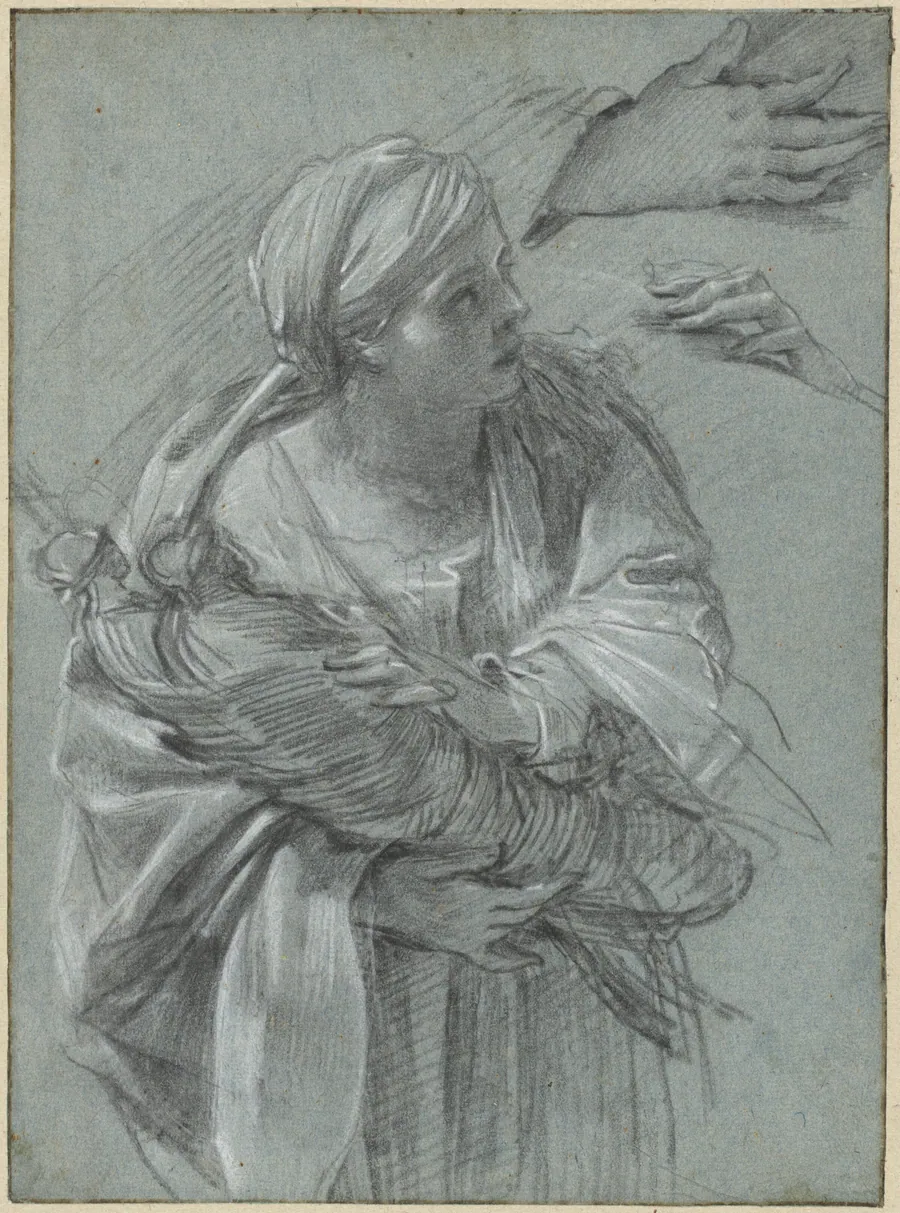 Creusa Carrying the Gods of Troy by Simon Vouet
