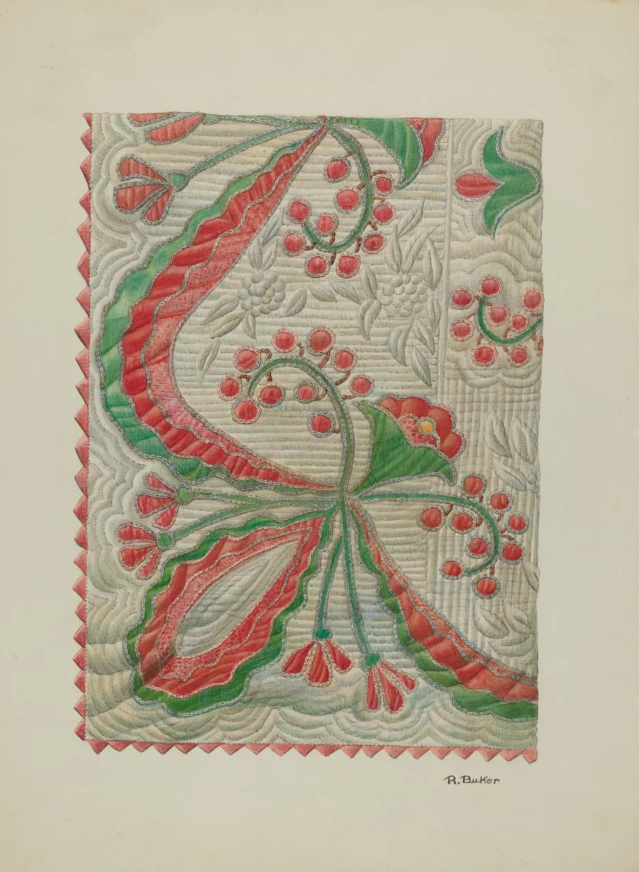 Applique Quilt by Ruth Buker