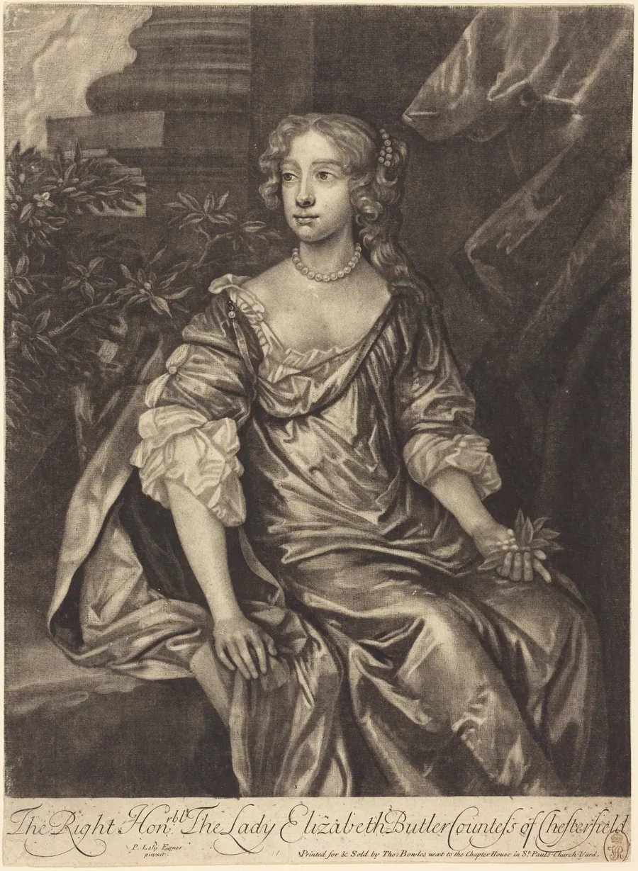 The Right Honorable Lady Elizabeth Butler, Countess of Chesterfield by Alexander Browne