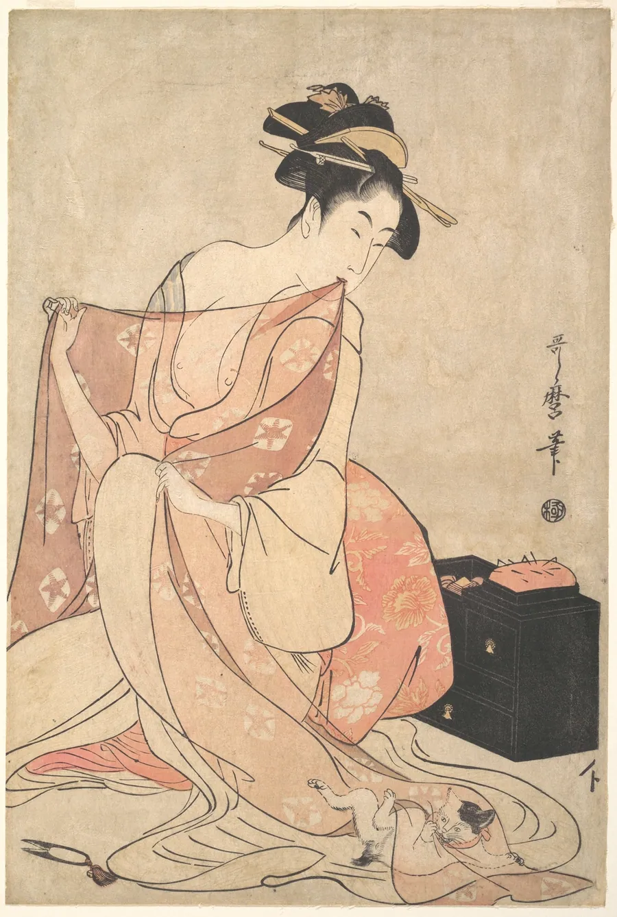 Print by Kitagawa Utamaro