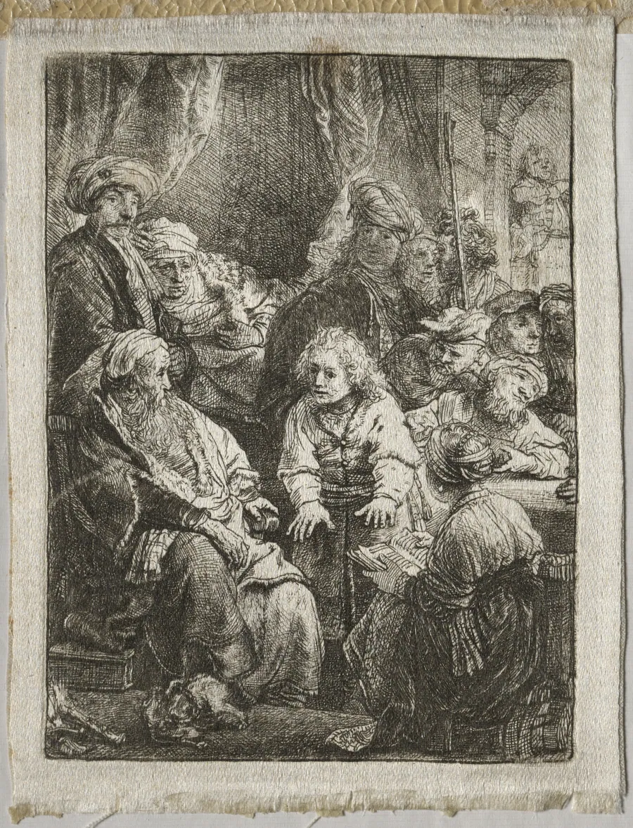 Joseph Telling his Dreams by Rembrandt van Rijn