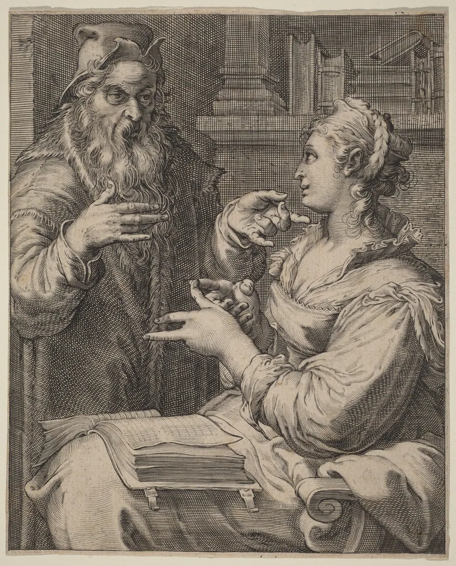 Philosophy by Cornelis Jacobsz Drebbel