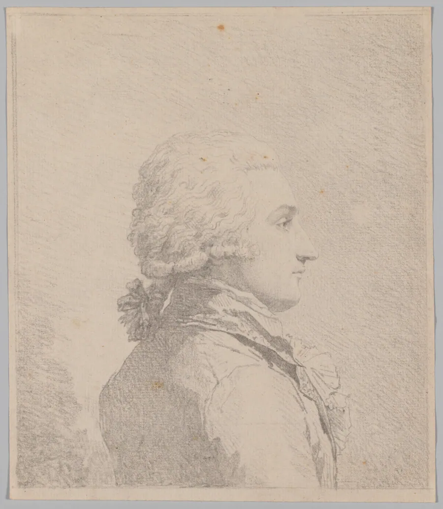 Profile Portrait of a Man by Louis Rolland Trinquesse