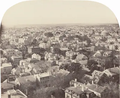 Looking Northwest from Westminster Street, Providence