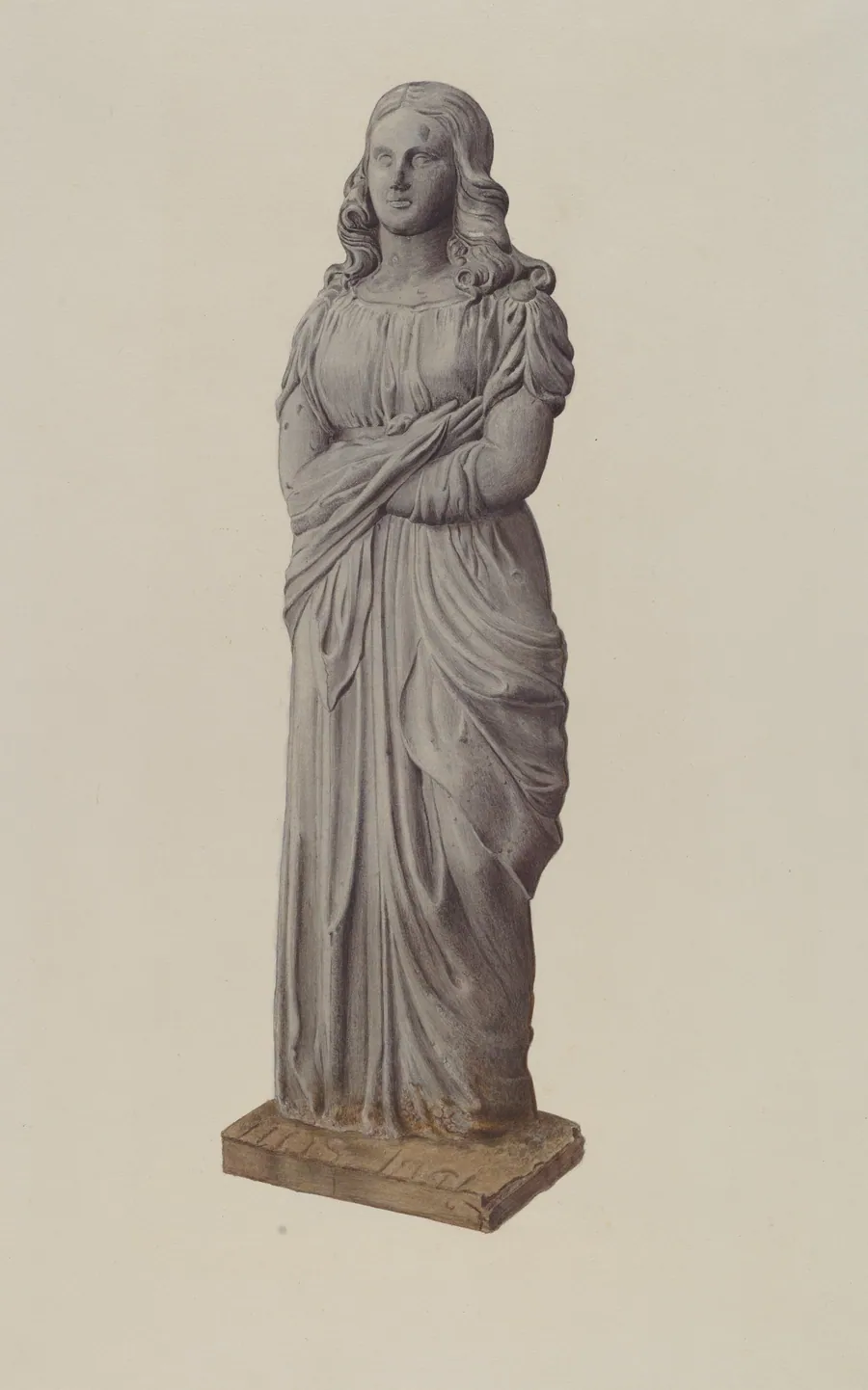 Garden Figure by American 20th Century