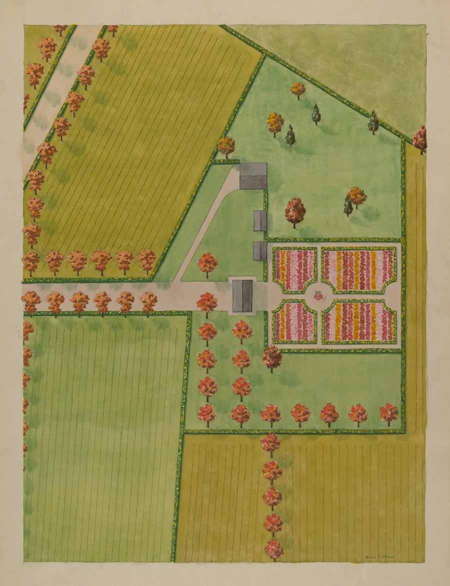 Rutgers Estate and Garden by Helen Miller