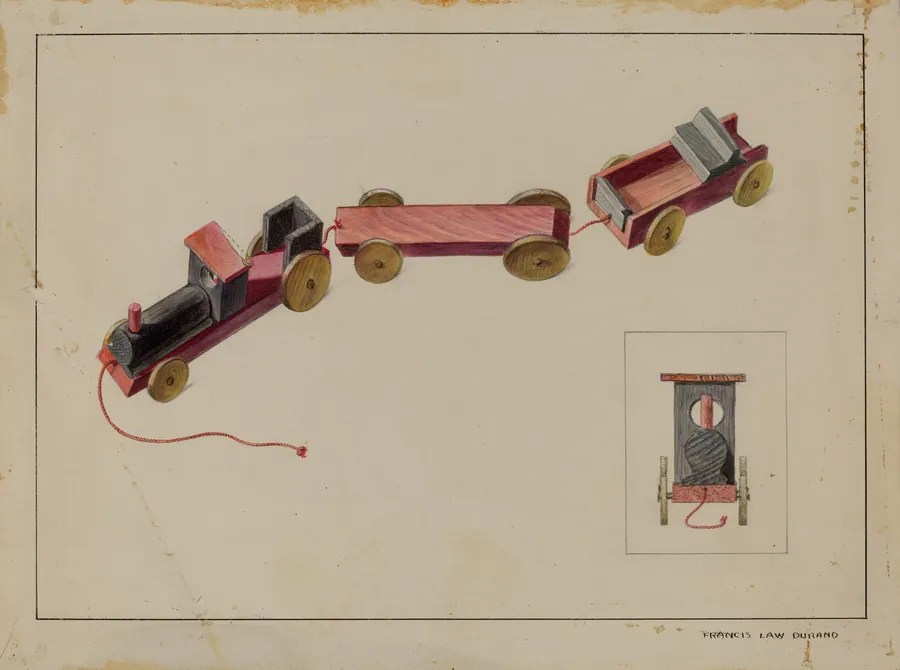 Toy Train by Francis Law Durand