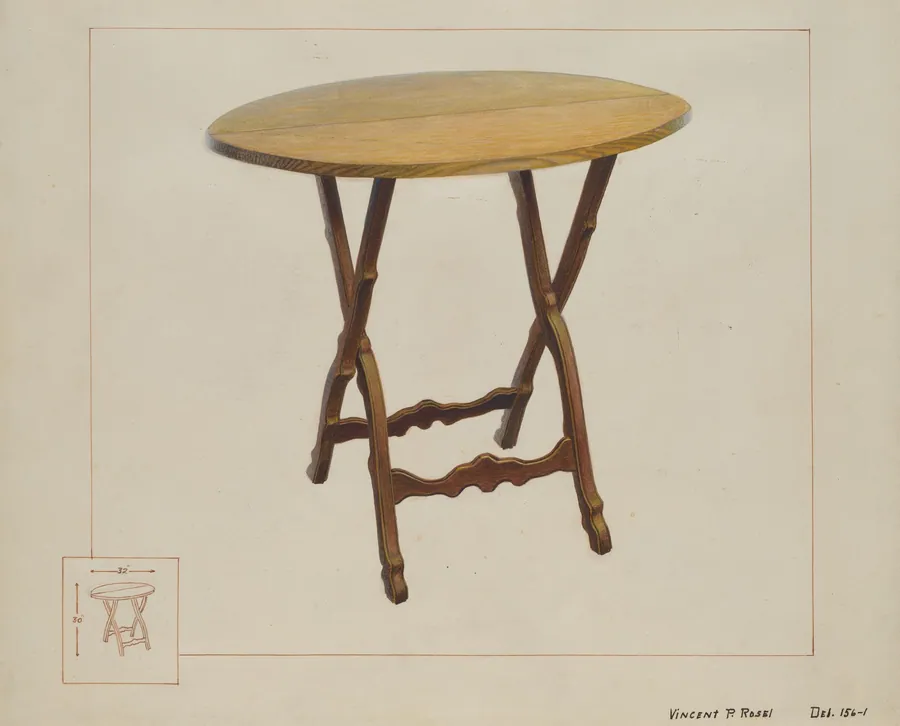 Table by Vincent P. Rosel