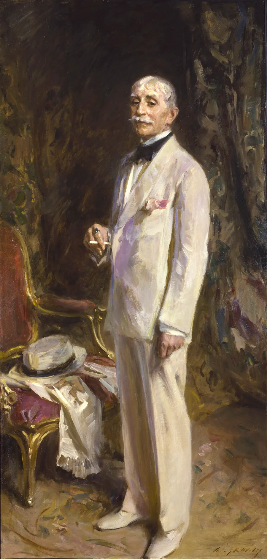 John Gellatly by Irving R. Wiles, born Utica, NY 1861-died Peconic, NY 1948