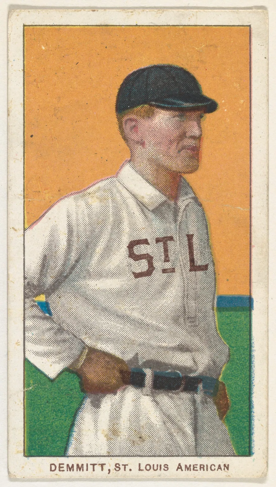 Demmitt, St. Louis, American League, from the White Border series (T206) for the American Tobacco Company by American Tobacco Company