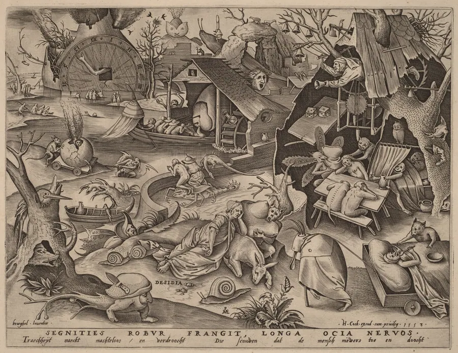 Sloth by Pieter van der Heyden