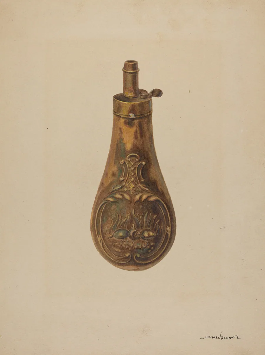 Powder Flask by Michael Dadante