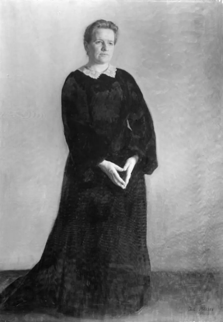 Harriet Heide, f. Block by Julius Paulsen