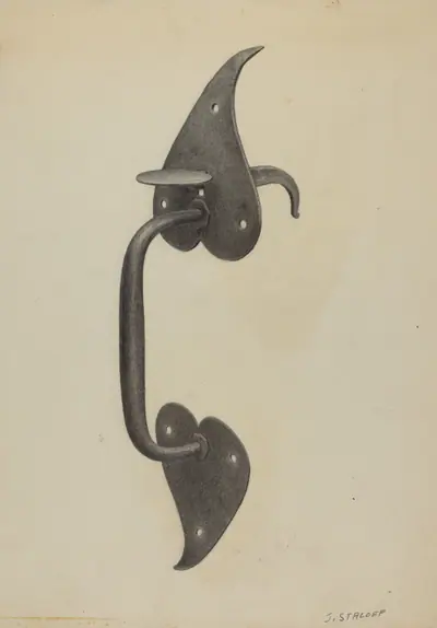 Pa. German Door Handle
