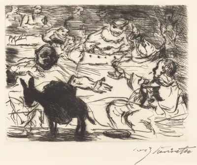 Das Gastmahl des Trimalchio: pl. V (The Banquet of Trimalchio: pl. V)