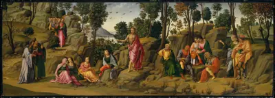 Saint John the Baptist Bearing Witness