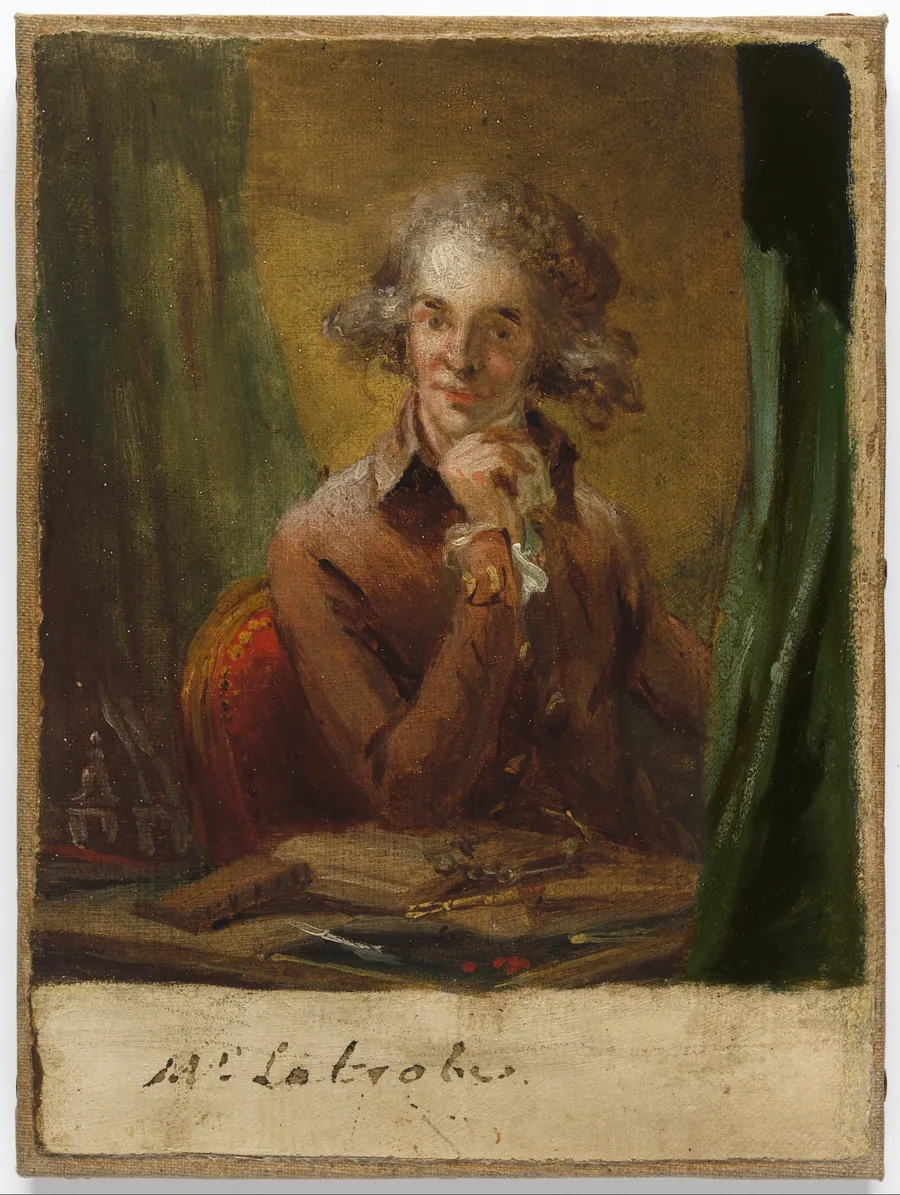 Benjamin Latrobe by Charles Frederick Von Breda, 16 Aug 1759 - 1 Dec 1818
