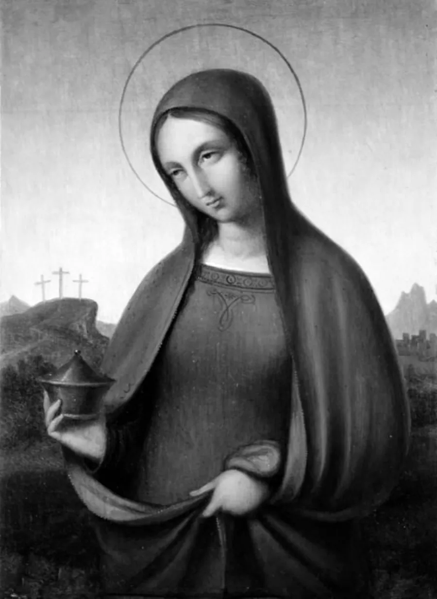 Magdalene med salvekrukken by J.L. Lund