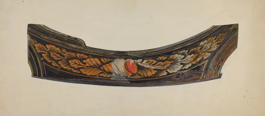 Detail of Early Cutter by Dorothy Brennan