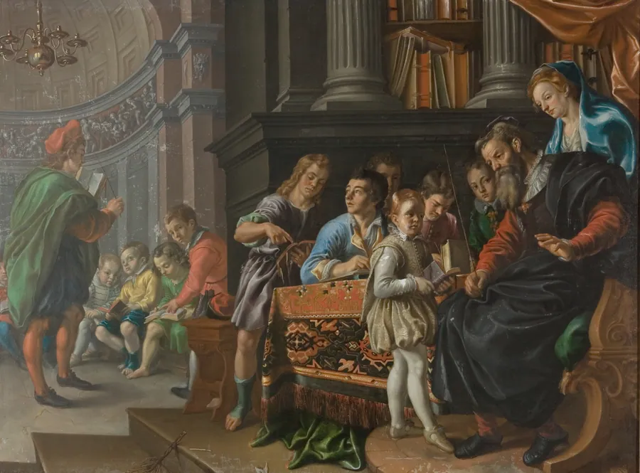 En drengeskole by Frantz Clein