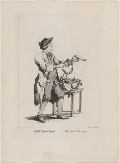 Wälsche Würste kauft! (Sausage Seller)