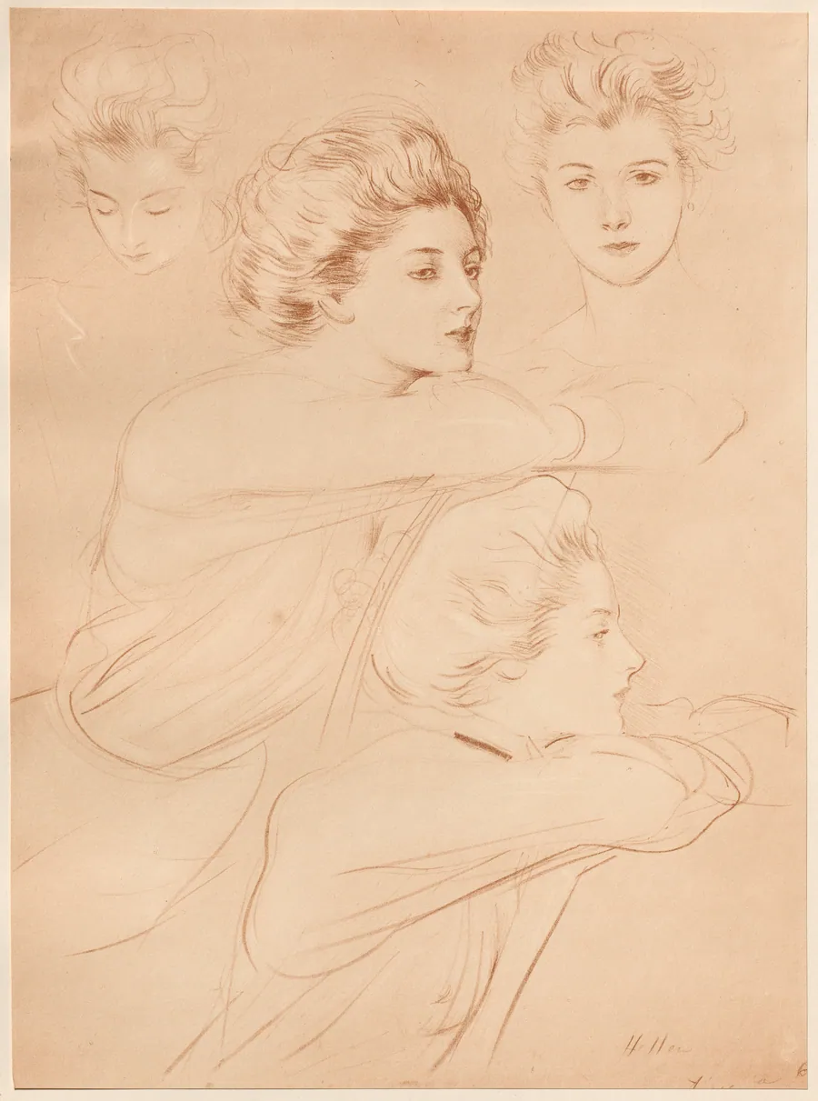 Parisienne by Paul César Helleu